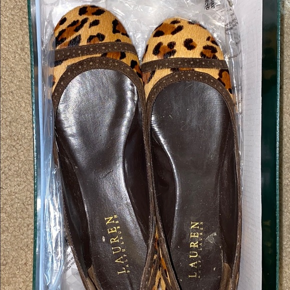 Lauren Ralph Lauren Cheetah Print Flats - Picture 2 of 5